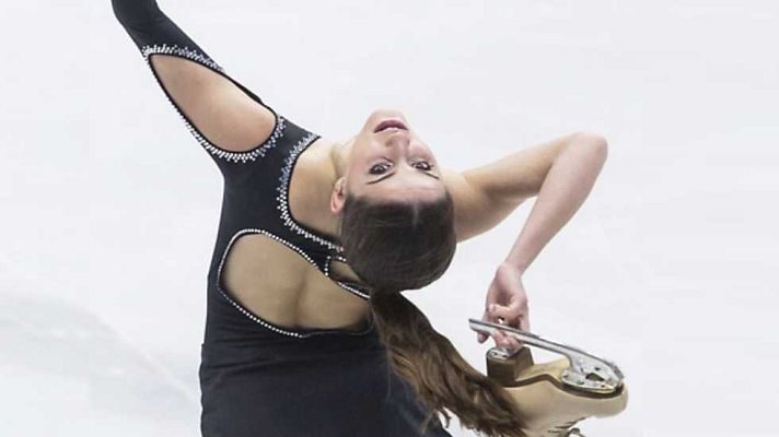 Patinaje sobre hielo - Campeonato de Europa. Programa corto femenino (1)