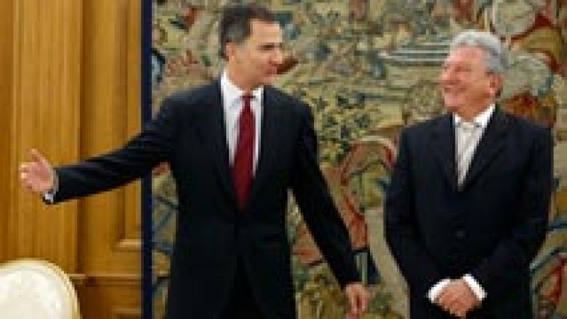 El Rey retoma la ronda de contactos con Nueva Canarias y Foro Asturias