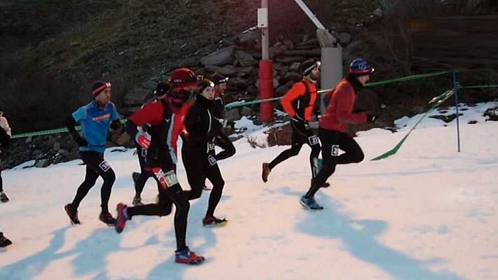 Carreras de montaña - Gran Premio Ternua Snow Running Sierra Nevada 2016