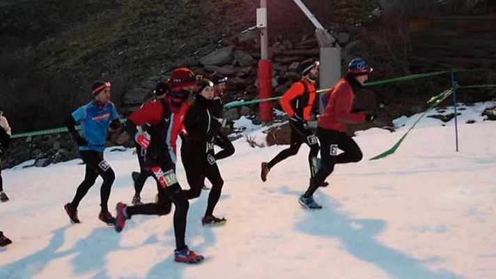 Carreras de montaña - Gran Premio Ternua Snow Running Sierra Nevada 2016