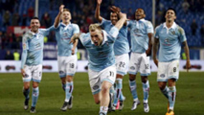 El Celta toma vuelo en el Calderón