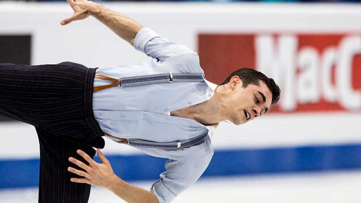 Patinaje sobre hielo - Campeonato de Europa. Programa libre masculino (2)