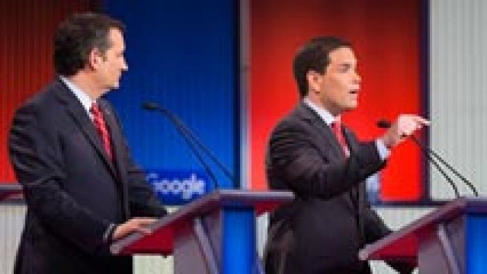 Telediario 1 - Rubio gana la partida en un debate republicano sin Trump