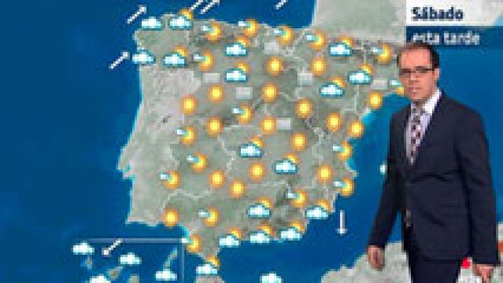El tiempo - Lluvias en Galicia y sureste y poco nuboso en el resto