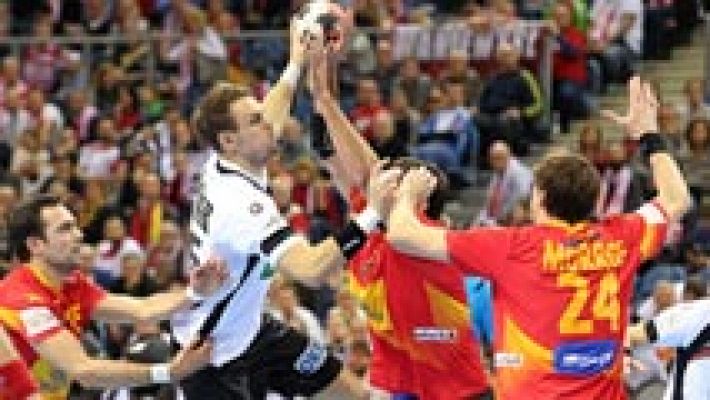 La selección española de balonmano se lleva la plata europea