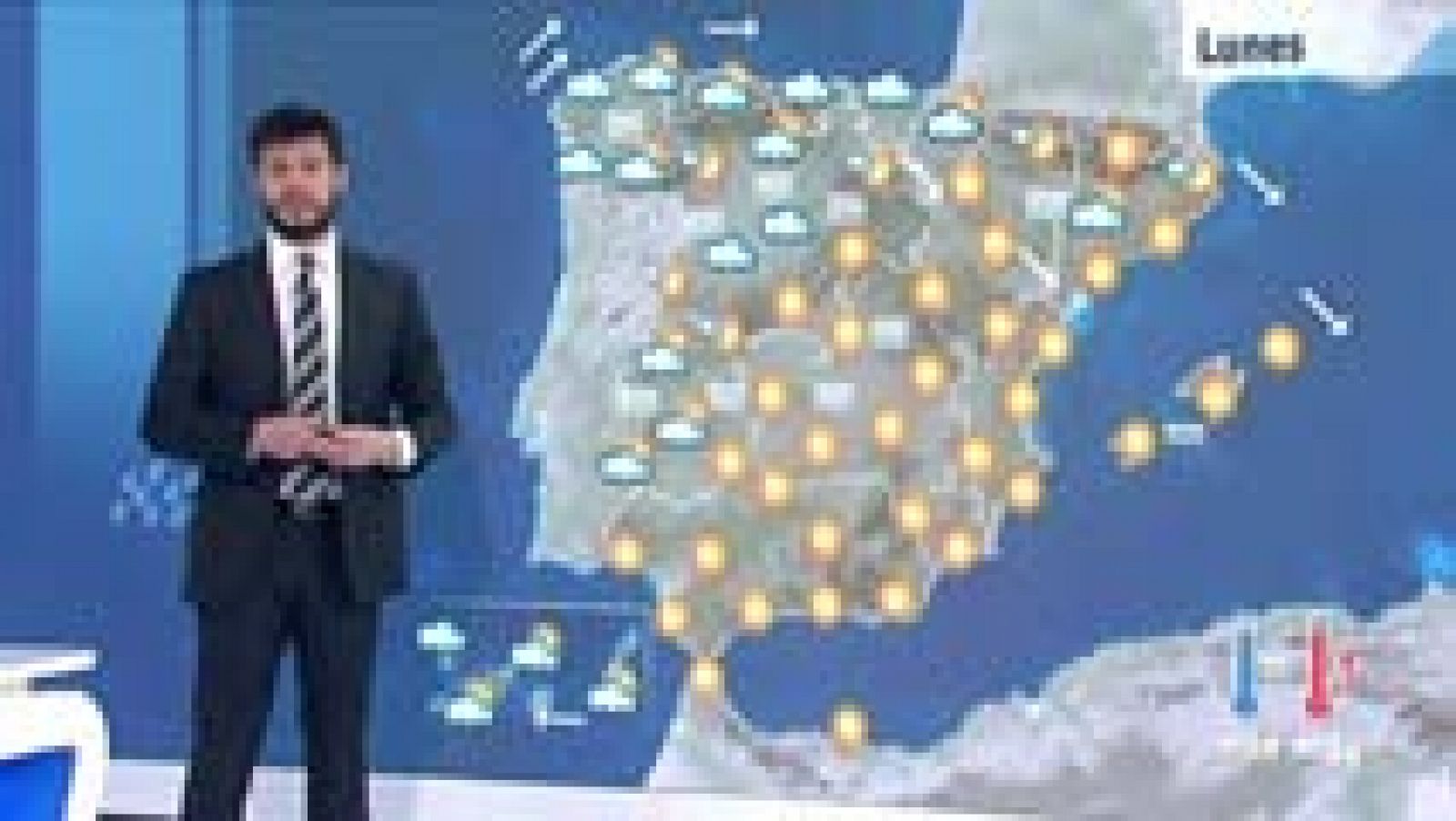 El tiempo: Temperaturas altas en el sur y nieblas persistentes en la Meseta Norte | RTVE Play