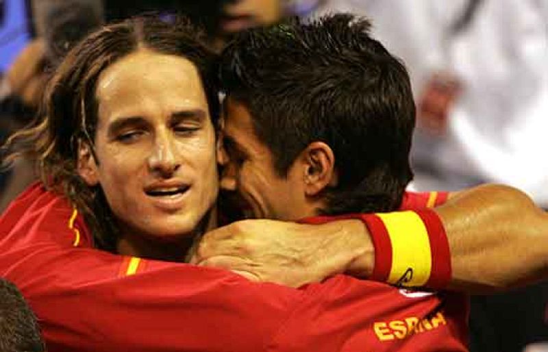 Feliciano López ha igualado la final de la Copa Davis.