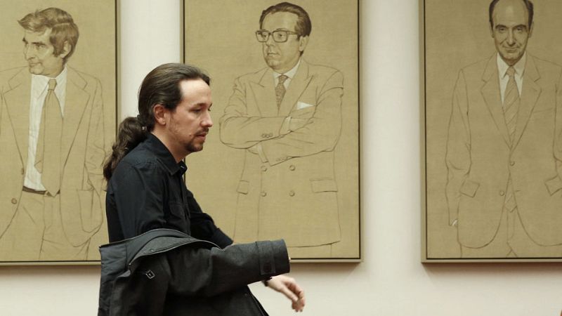 Pablo Iglesias reiterará al rey su propuesta de gobierno con PSOE e IU