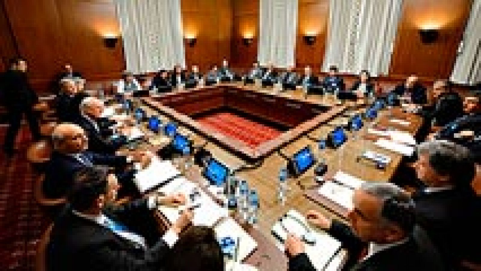Telediario 1: Reunión en Ginebra del mediador de la ONU con los representantes de la oposición de Siria | RTVE Play
