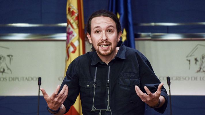 Informativo 24h - Iglesias: "Creo que la única posibilidad de que Pedro Sánchez sea presidente es ponerse de acuerdo con nosotros"