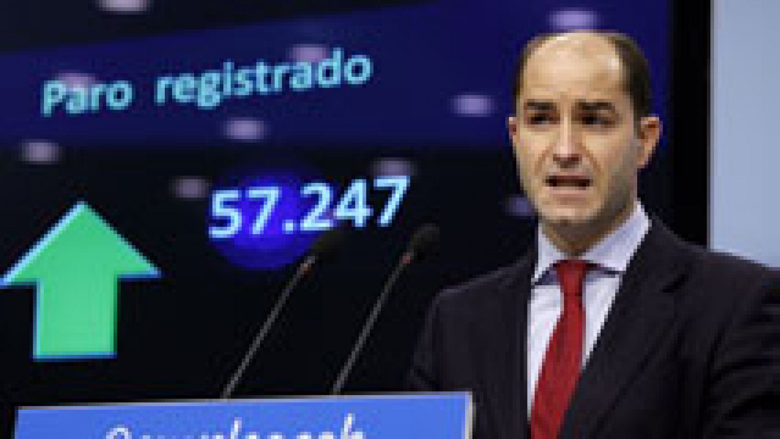 Telediario 1: El número de parados registrados subió en 57.247 personas en enero, lo que deja el total en 4.150.247 | RTVE Play