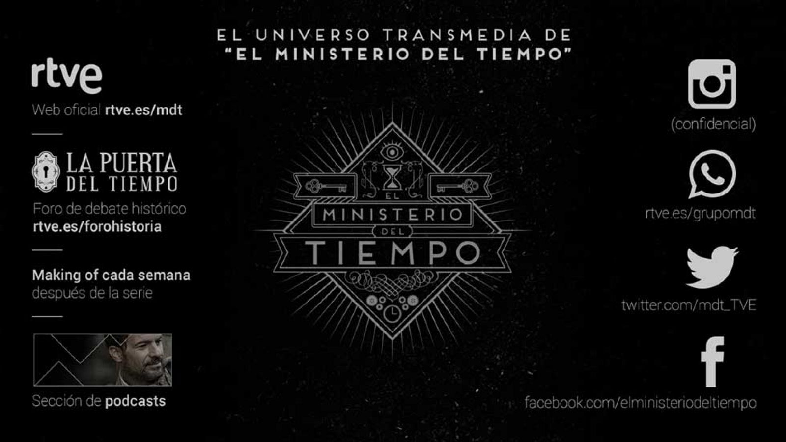 El Ministerio del Tiempo amplía su universo transmedia con contenidos exclusivos - El Ministerio del Tiempo | Ver