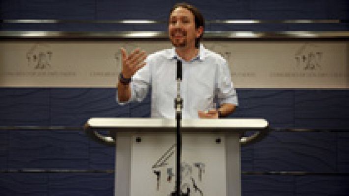 Pablo Iglesias critica que Pedro Sánchez trate de "vender" un acuerdo de Gobierno con Podemos y Ciudadanos