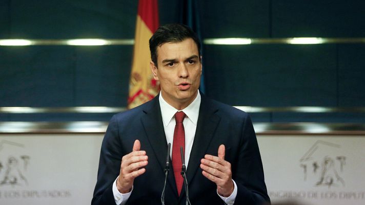 Telediario 1 - Sánchez tenderá "manos a derecha e izquierda" para conseguir los apoyos necesarios