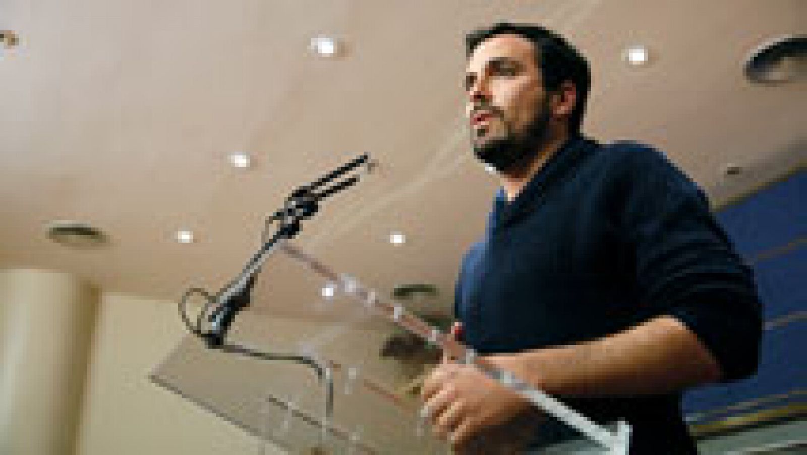 Telediario 1: Garzón ofrece a Sánchez el programa de IU para un Gobierno de cambio | RTVE Play