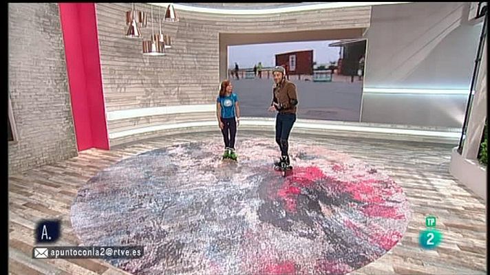A punto con La 2 - Trucos para aprender a patinar