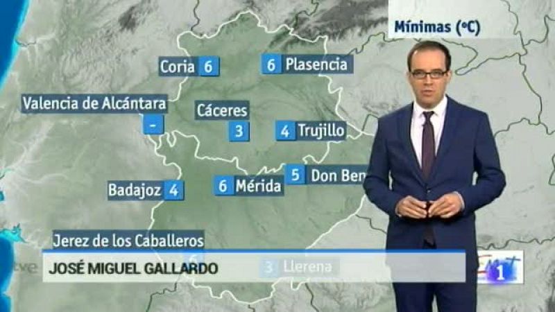 El tiempo en Extremadura - 04/02/16