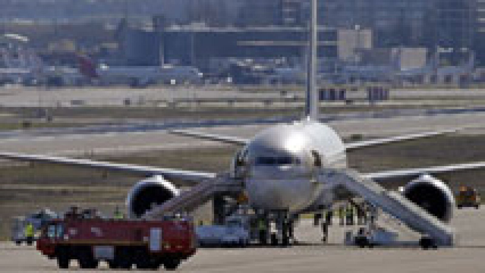 Un avión de Saudí Arabian Airlines ha sido evacuado esta mañana en Barajas por amenaza de bomba