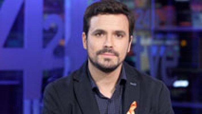 Alberto Garzón: "Hay que hablar con generosidad, en un tono amable"