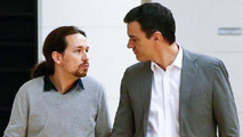 Pedro Sánchez: 'mantengo la puerta abierta a Podemos'