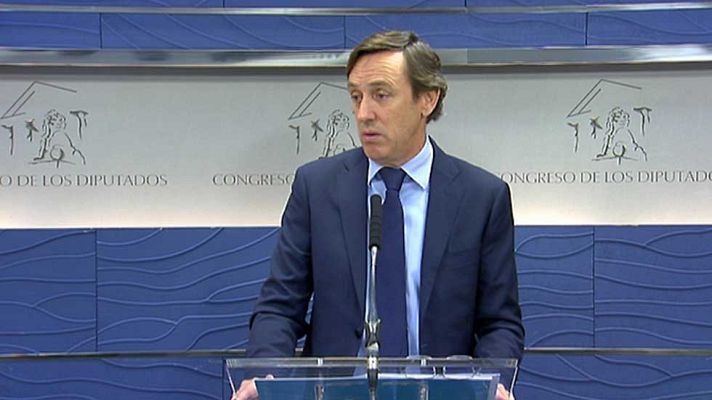 Telediario 1 - El PP solicita que la investidura sea el día 22 y rechaza que Rajoy comparezca antes