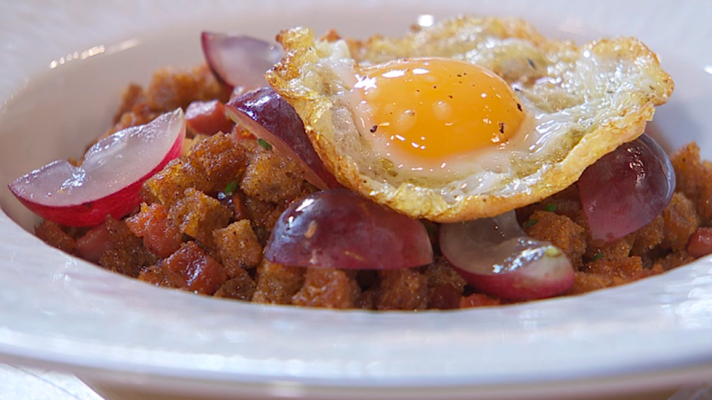 Receta de migas a la Torres