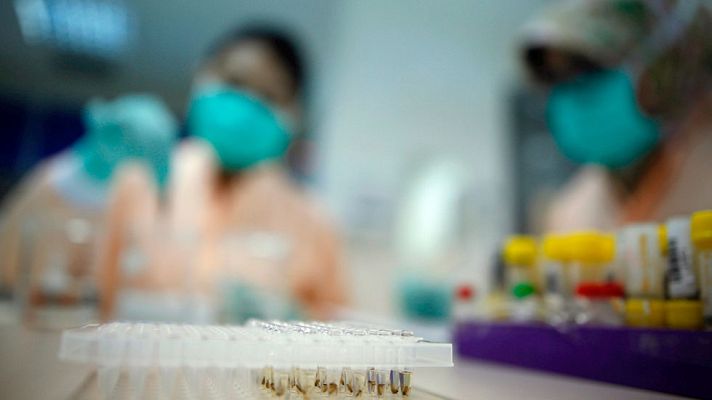 Telediario 1 - España ha confirmado siete casos de Zika, uno de ellos, en una mujer embarazada que había viajado a Colombia