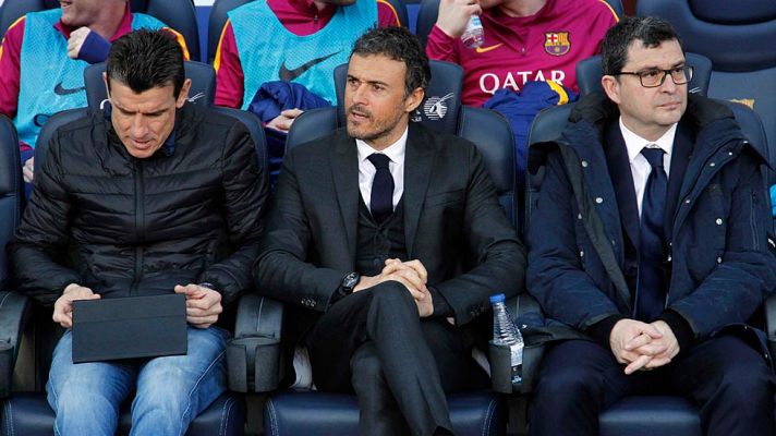 Telediario 1 - Luis Enrique, a un partido del récord de Guardiola de 28 sin perder