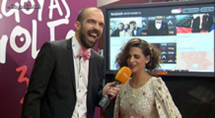 Goyas Golfos - Goyas Golfos 2016: Macarena Gómez y los polvos de la leche