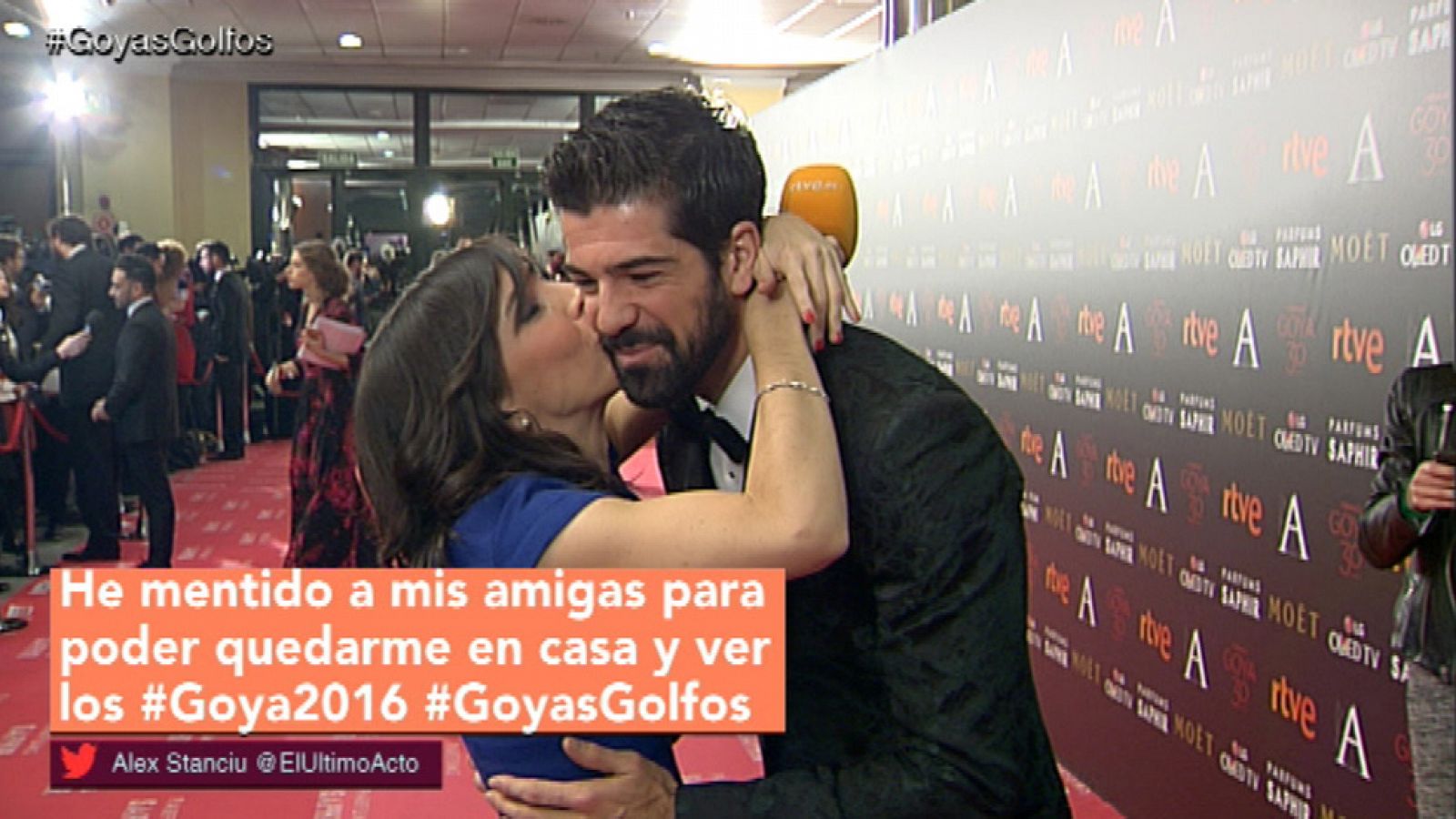 Goyas Golfos 2016: El beso de Miguel Ángel Muñoz