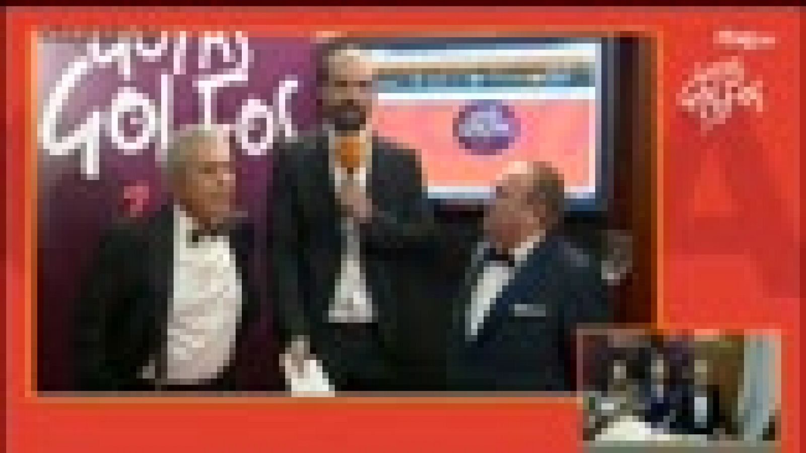 Goyas Golfos 2016 - Esteso se niega a cantar la Ramona y Pajares huye