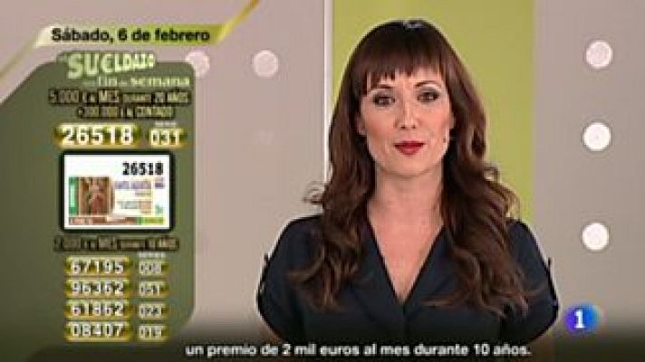 Sorteos ONCE - Sorteo ONCE - 06/02/16