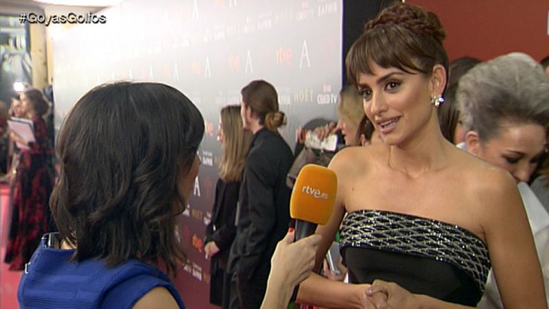 Goyas Golfos 2016 - Penélope Cruz destaca el nivel tan alto que hay en todas las categorías de los Goya