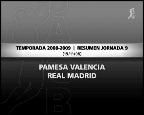 Baloncesto en RTVE - Pamesa Valencia 82-66 Real Madrid