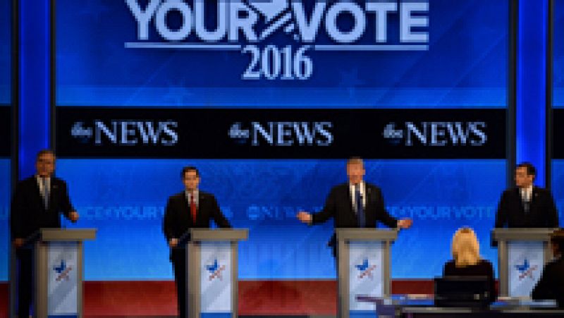 Trump, abucheado en el debate republicano en el que se muestra partidario de la tortura a los terroristas