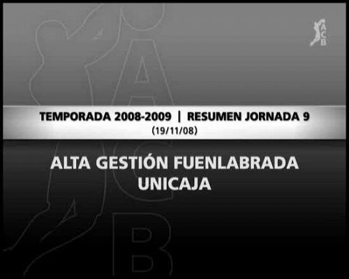 Baloncesto en RTVE - AG Fuenlabrada 83-89 Unicaja Málaga