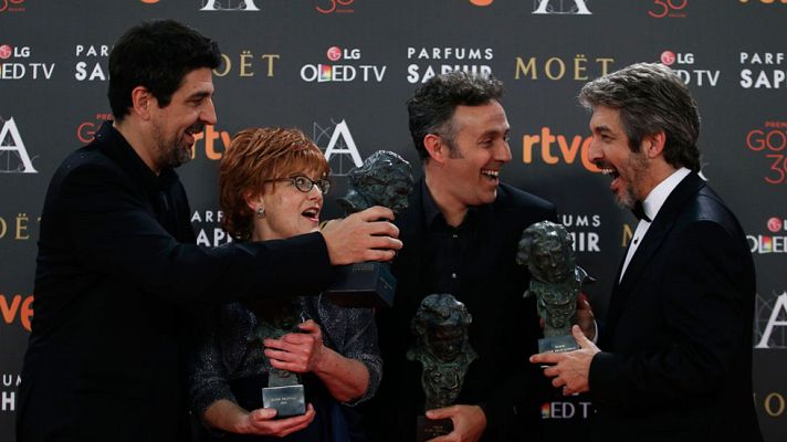 Telediario 1 - 'Truman', la gran triunfadora de los Premios Goya 2016