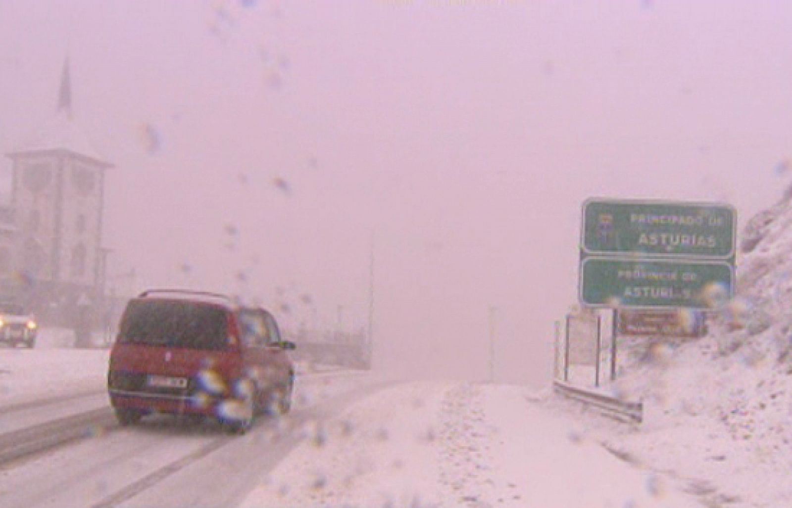 Seis Comunidades Autónomas en alerta por lluvia, viento y nieve