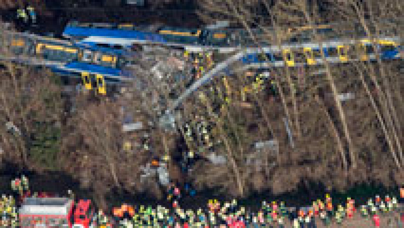 Telediario 1: Varios muertos en un choque frontal entre dos trenes cerca de Múnich | RTVE Play