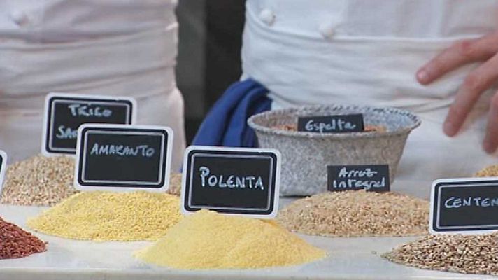 Torres en la cocina - Cocina con cereales