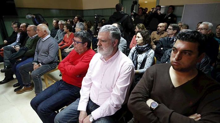 Telediario 1 - El jefe de la UIP declara que los acusados de Airbus impidieron la entrada de trabajadores