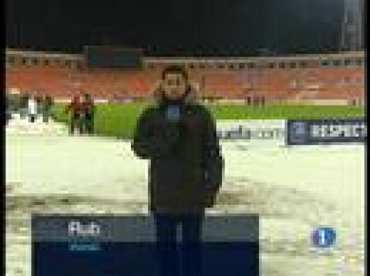 Champions League - El Real Madrid 'calienta' en Minsk