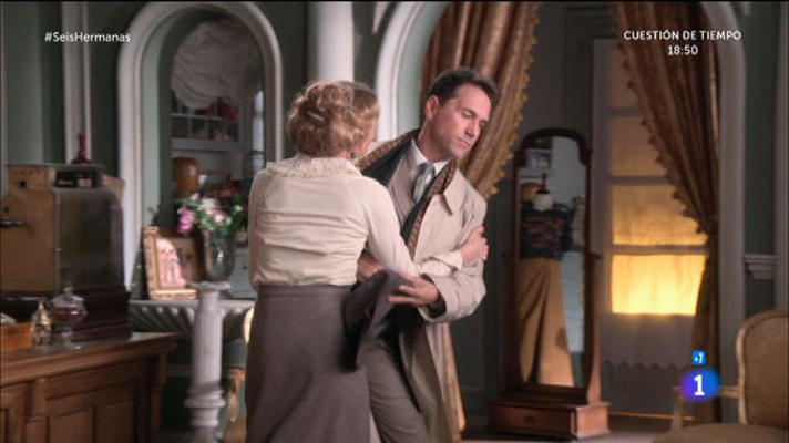 Seis hermanas - Germán amenaza a Carolina