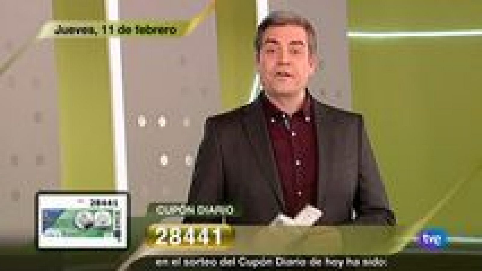 Sorteo ONCE - 11/02/16 - Ver ahora