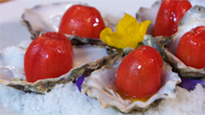 RTVE Cocina - Receta de tomate con ostras