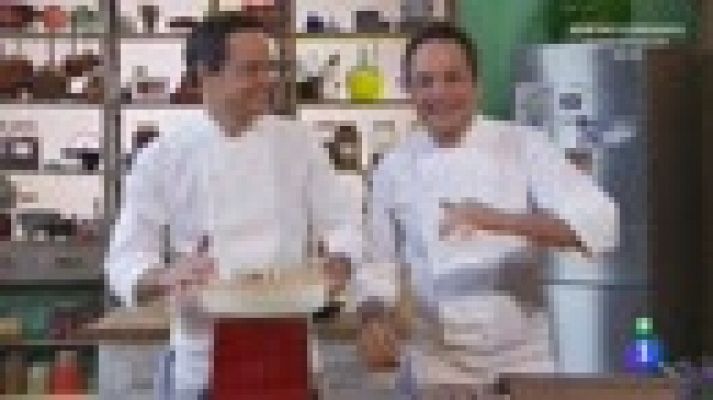 RTVE Cocina - Postres románticos: Receta de nube de flores