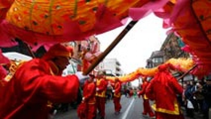 Telediario 1 - Usera, uno de los barrios preferidos por la colonia china