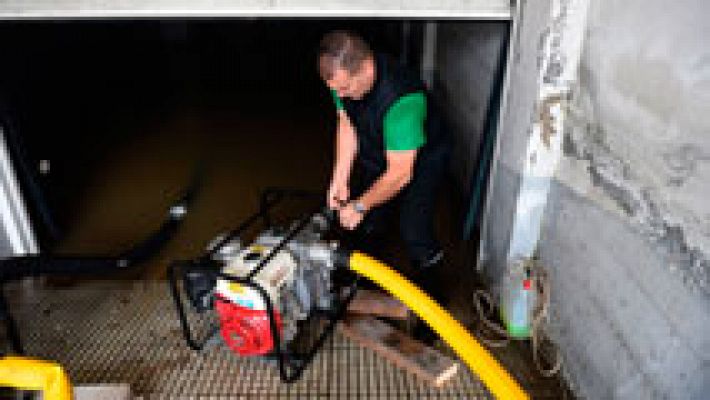 Telediario 1 - Hasta ocho ríos del norte peninsular están en alerta