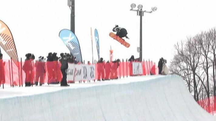 Snowboard Halfpipe - Copa del Mundo desde Sapporo