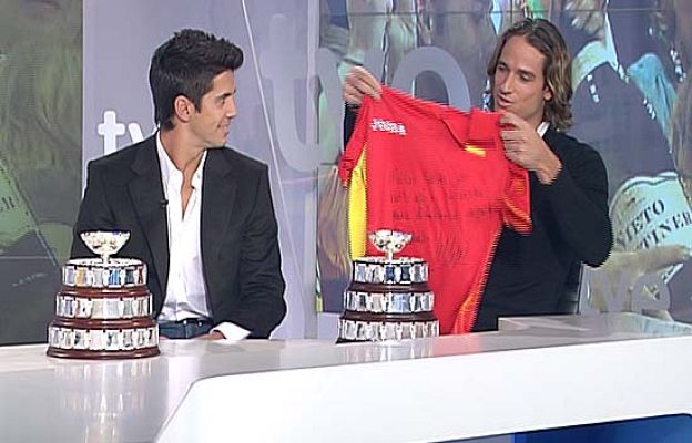  - Feliciano y Verdasco, en el TD1